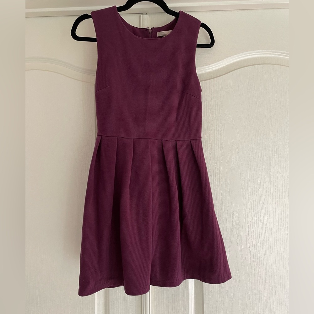 Forever 21 plum mini dress sz xs